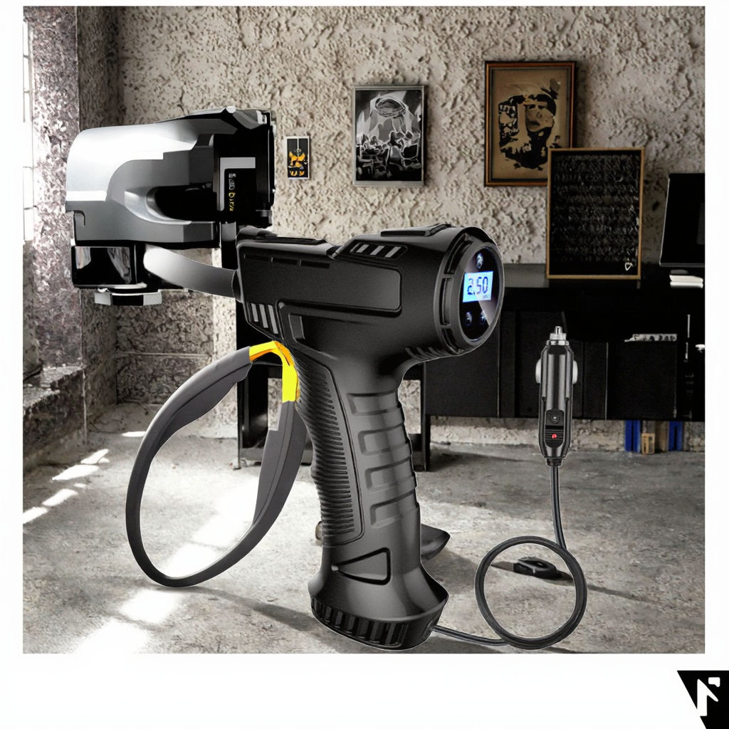 Portable Mini Handheld Wireless Electric Air Pump General Tire Inflator for Car Tires and Car Tyres
