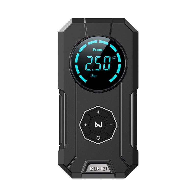 High Quality Portable Air Compressor Car Inflator 150PSI with LCD Screen Integrated Cigarette Lighter Tire Inflator Features