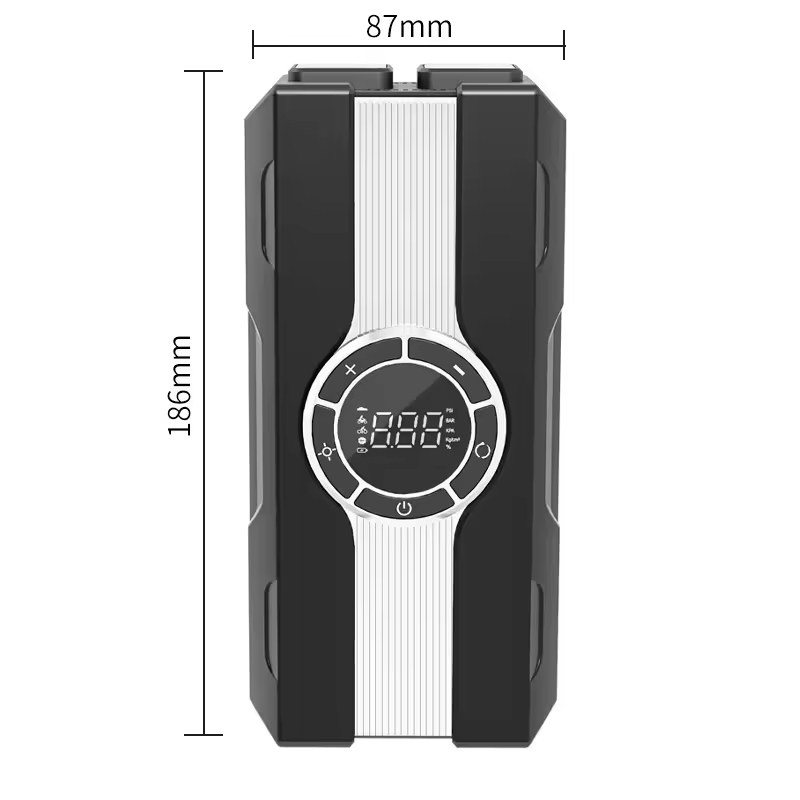 Multi-function LED Emergency Lighting Mobile Power Charger Inflatable Car Emergency Starter Tire Inflator Vehicle Starter