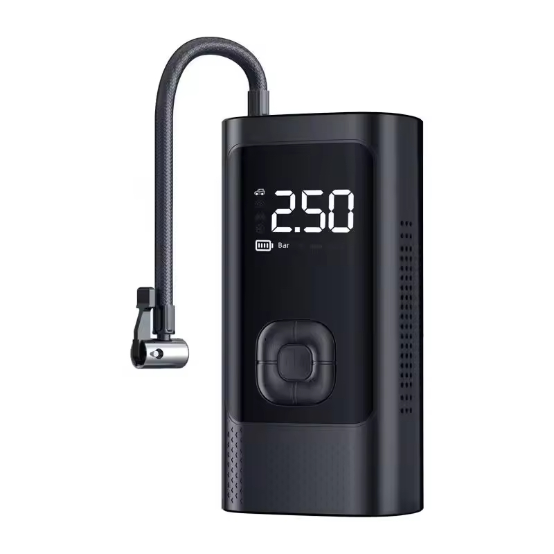 Dual Power Supply Wireless Inflator Pump  Power Supply Function 3-in-1 Tire Inflator Pump