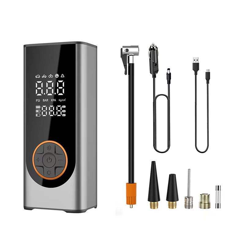 Wireless Intelligent Dual-Use Car Inflatable Pump Alloy Electric Home & Car Automatic Filling with Stopping Tire Inflator