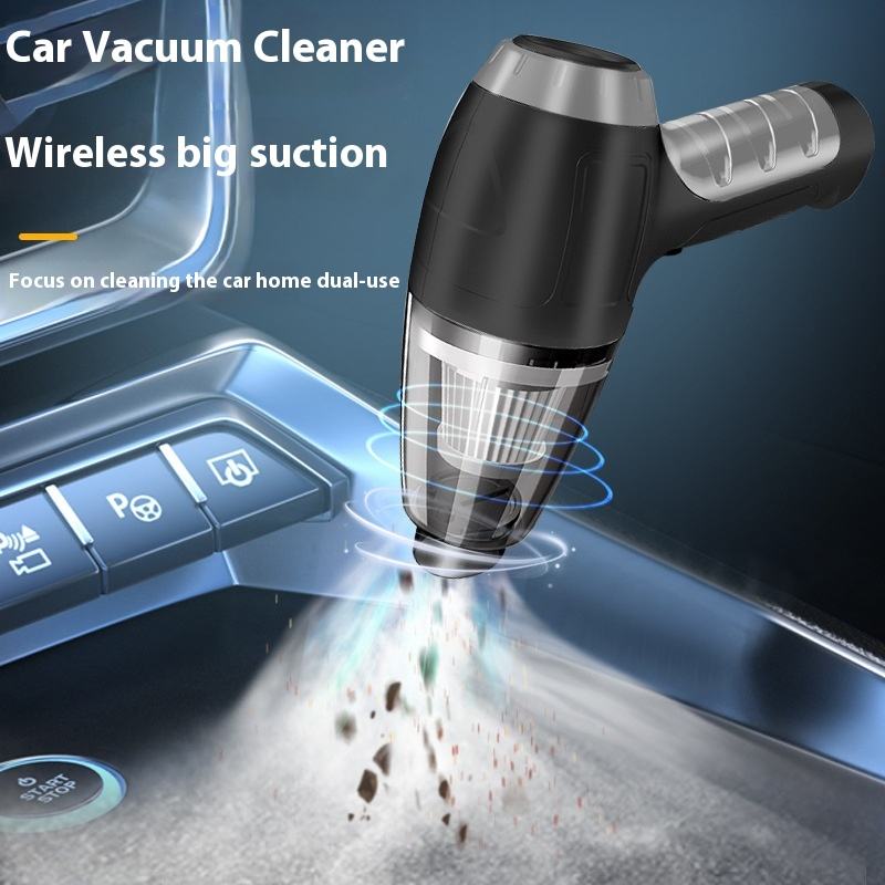 Handheld Wireless Car Vacuum Cleaner Suction Blowing All-in-one Large Suction Car Home Outdoor Multi-function Vacuum Cleaner