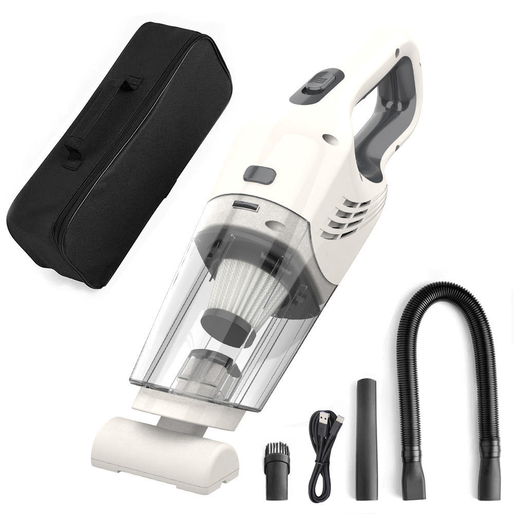 Car Battery Powered ABS Vacuum Cleaner Wireless Portable High Suction Household Handheld Dust Collector Small Mini Blower