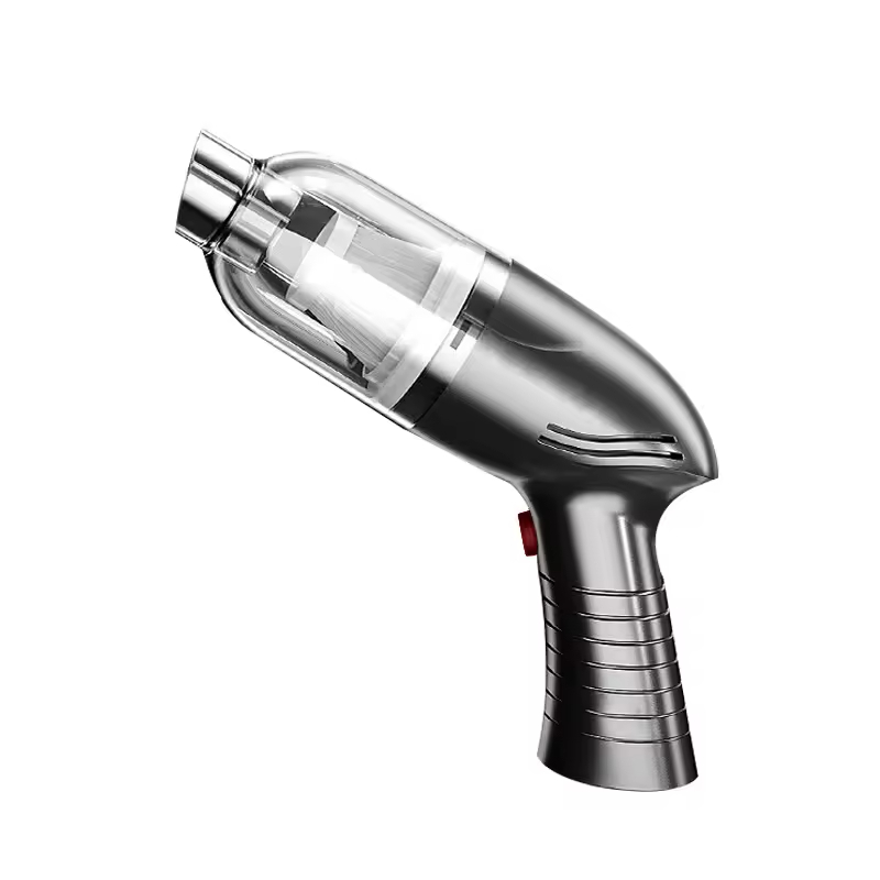 Household Car Wet Dry Dual-use High Suction Power Battery Powered ABS Portable Handheld Vacuum Cleaner with 45-60min Runtime